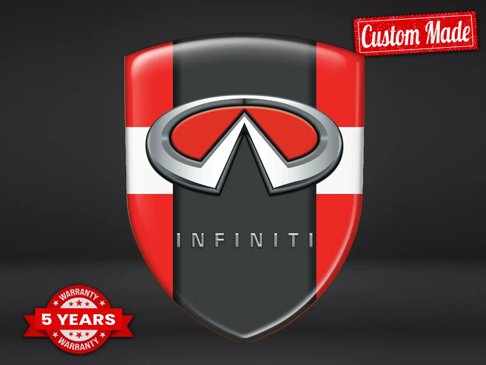 Infiniti Stickers Silicone Auto Pro Max Élégants Robustes
